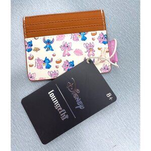 Loungefly Disney Lilo & Stitch Angel & Stitch Snacks Allover Print Cardholder